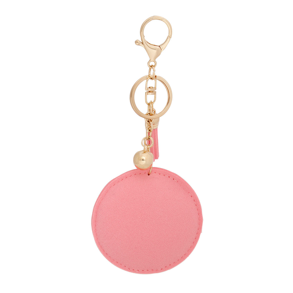 Keychain AKA Sorority Pink Padded Charm for Women