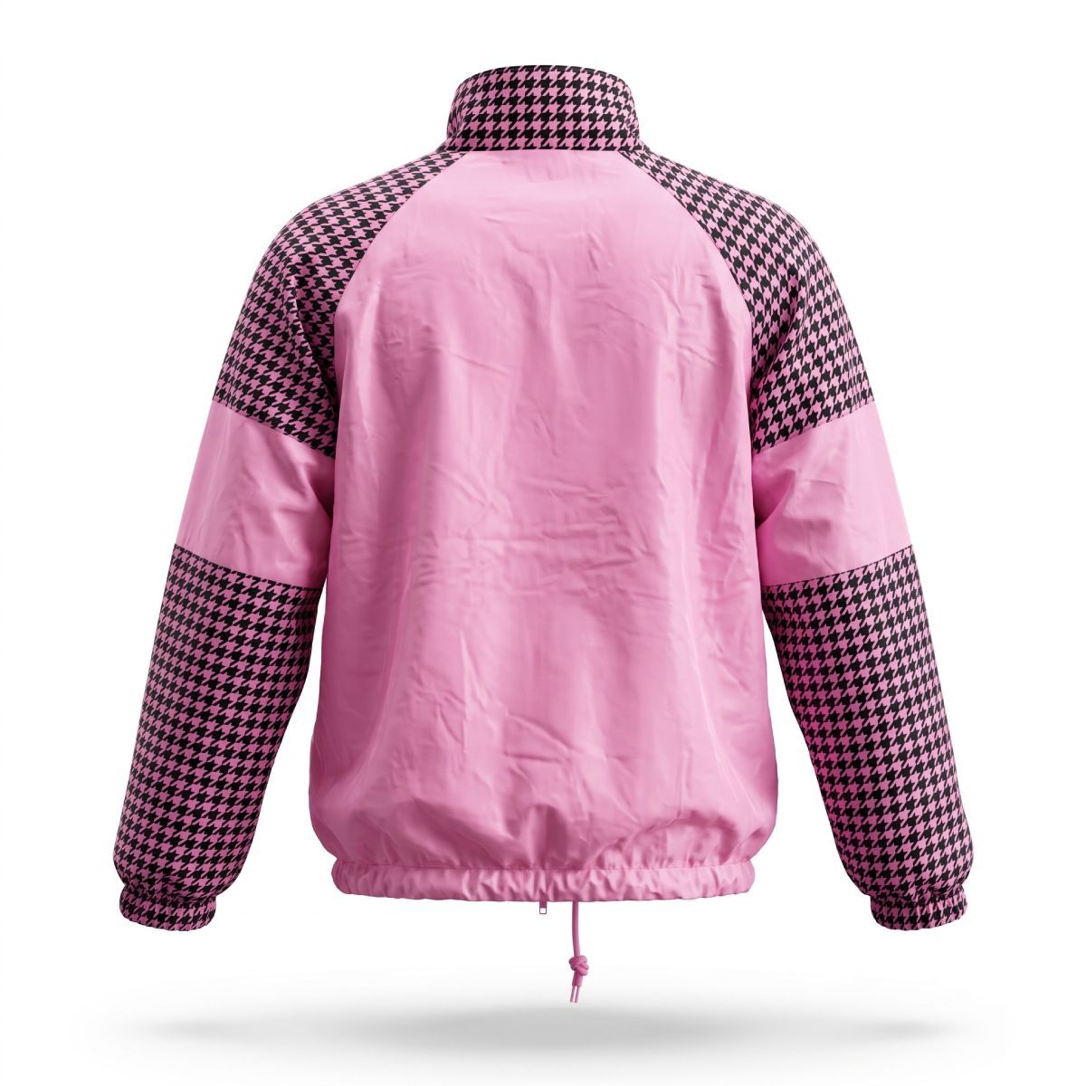 AKA Apparel Medium Pink & Black Windbreaker Jacket