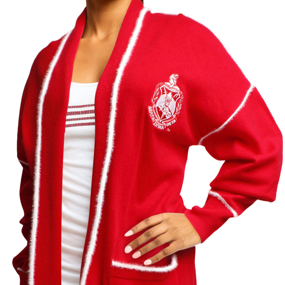 DST Sorority 2XL Long Duster Cardigan Plus Size