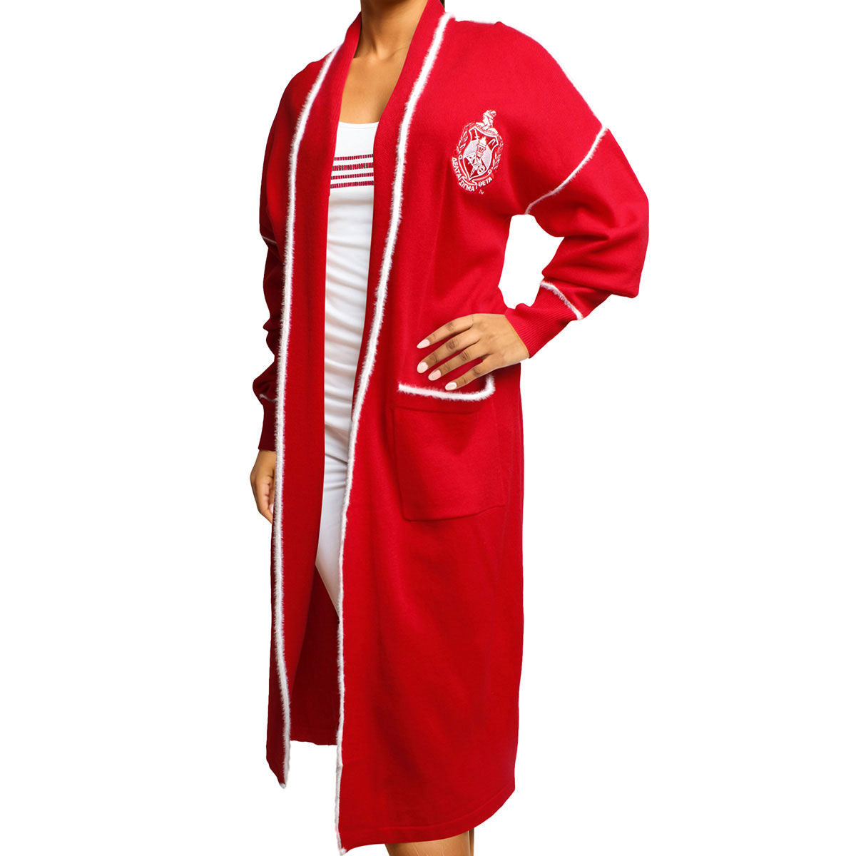 DST Sorority 4XL Long Duster Cardigan Plus Size