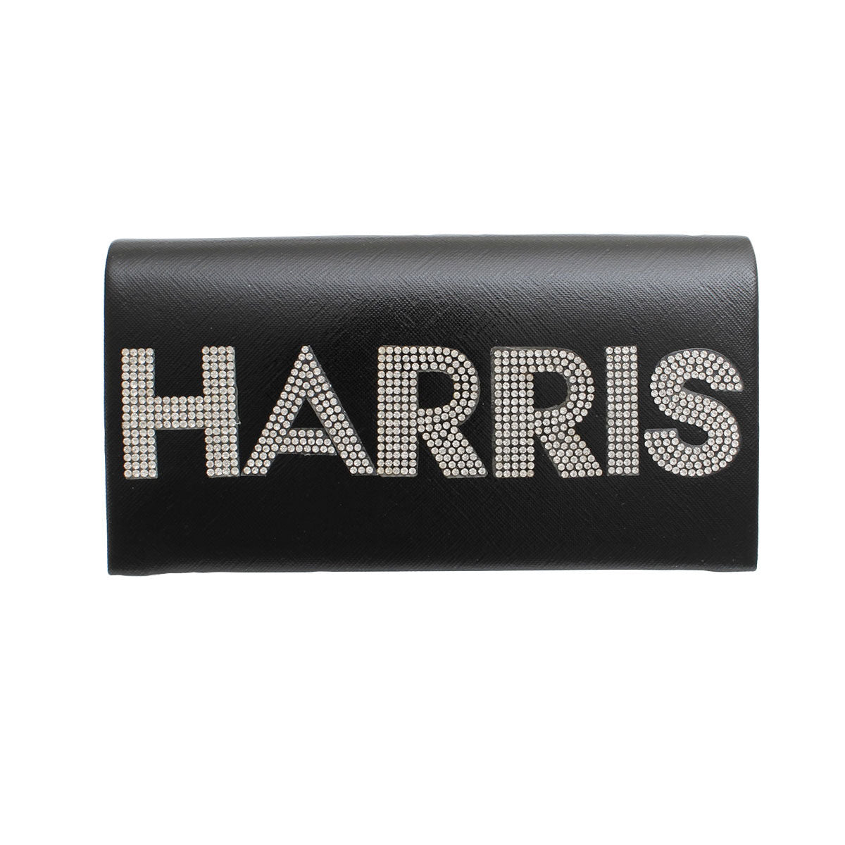 Clutch Harris Campaign Black Bag for Women