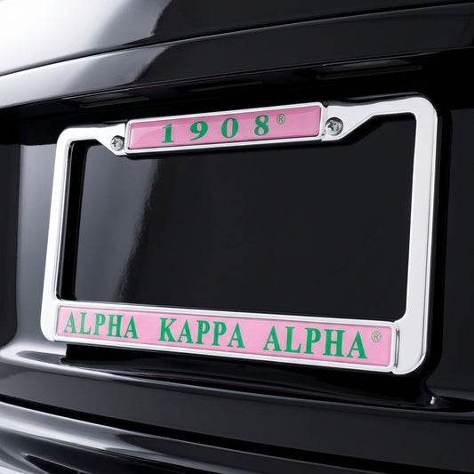 Alpha Kappa Alpha 1908 License Plate Frame