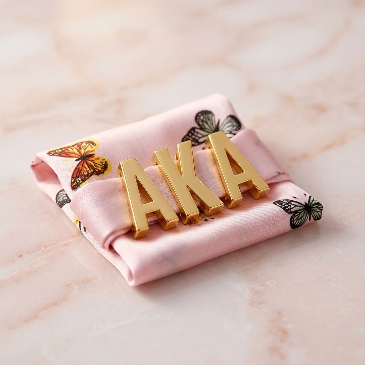 Letter K Gold Slide Letter Charm Sold Individually