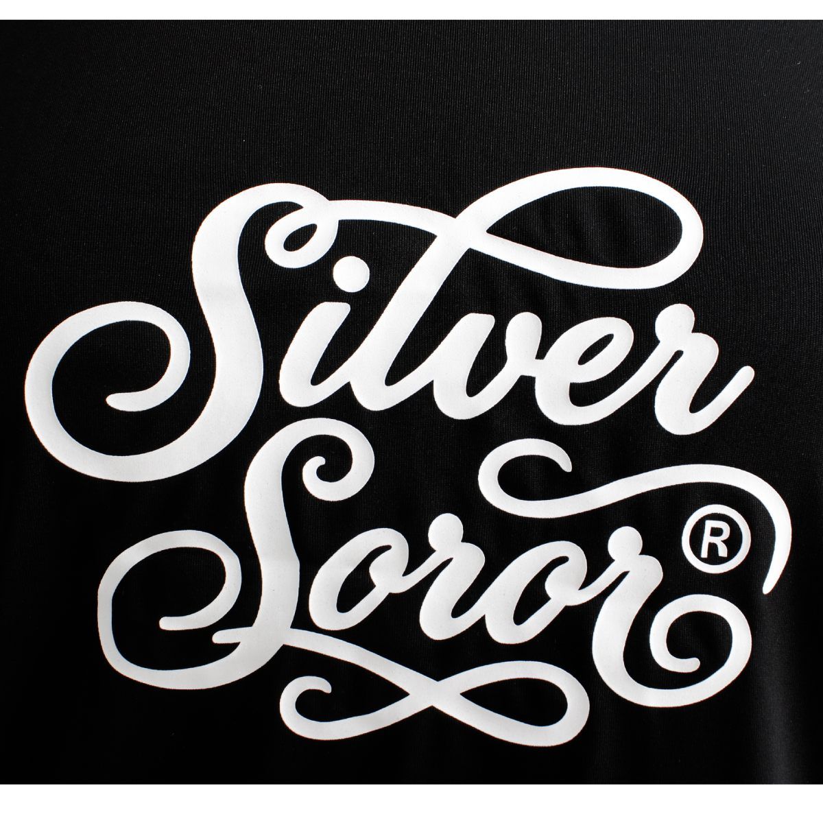 AKA XLarge Silver Soror Black Athletic Tee