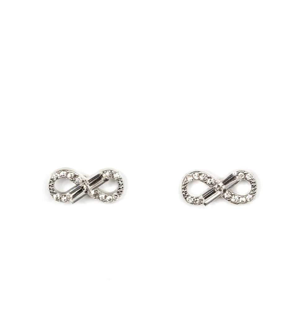 Never-Ending Elegance White Post Earring