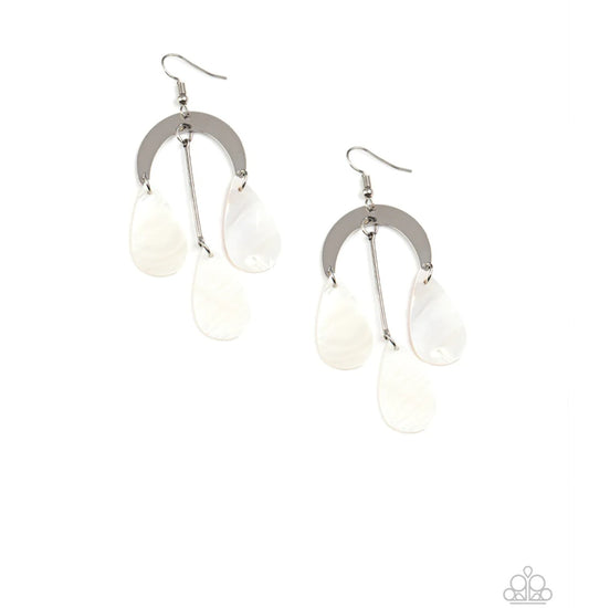 ATLANTIS AMBIENCE - WHITE EARRINGS