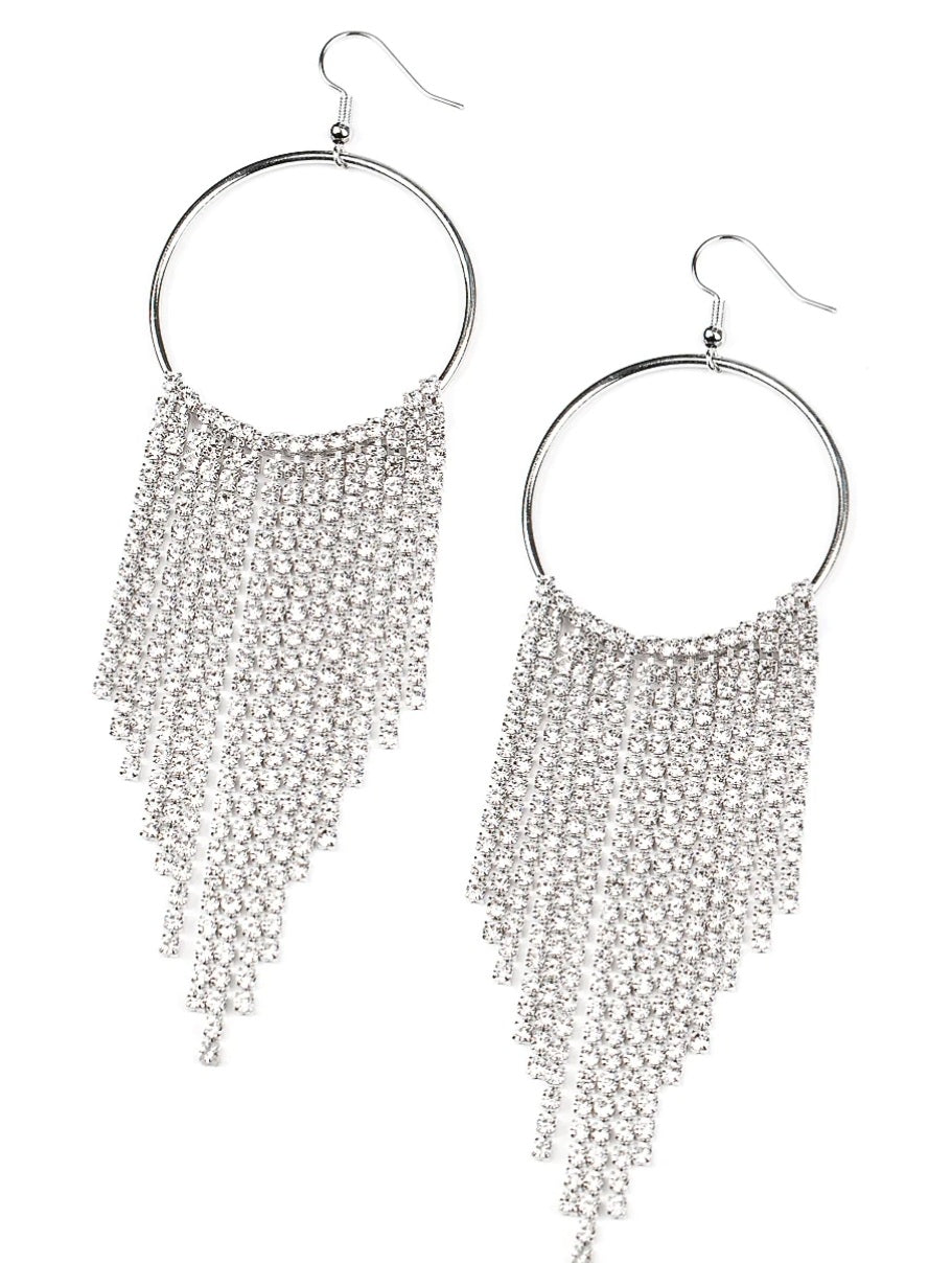 Streamlined Shimmer Earrings