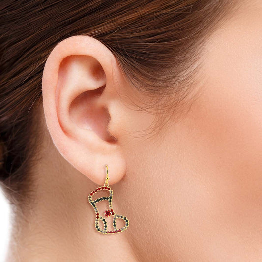 Xmas Stocking Earrings