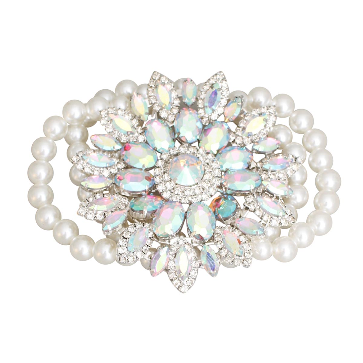 Radiant Aurora Pearl Bracelet